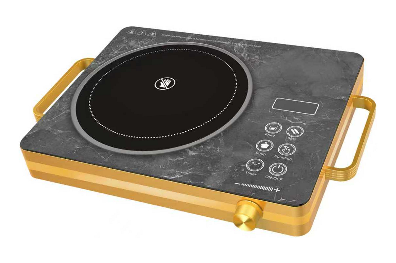 Aluminum Alloy Ceramic Cooker – Tempered Glass